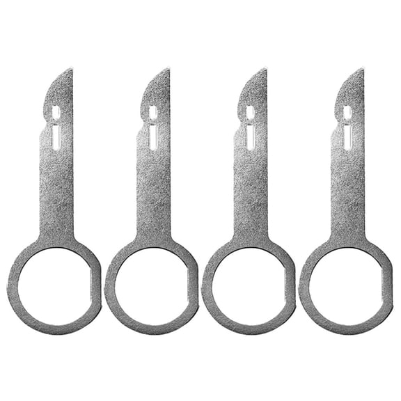 sailesiti Conveniently Remove Car Radio Stereo with 4pcs Extraction Keys Compatible with For Ford and For Mercedes Models