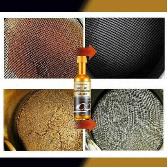sailesiti Practical Catalytic Converter Cleaner Improve Performance Lower Emission Boost Up Car Cleaner Engine Protection