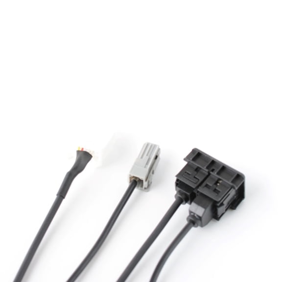 sailesiti Premium Car Audio AUX USB 20Pin Dash Panel Wire Harness Cable for Toyota Correct Connector No Splicing Needed