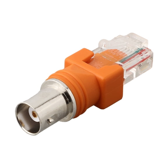 sailesiti RF Female to Ethernet Male Coaxial Coupler Adapter for BNC Connectors