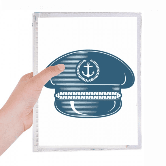 sailor hat navigation military ocean notebook loose diary refillable journal statiry