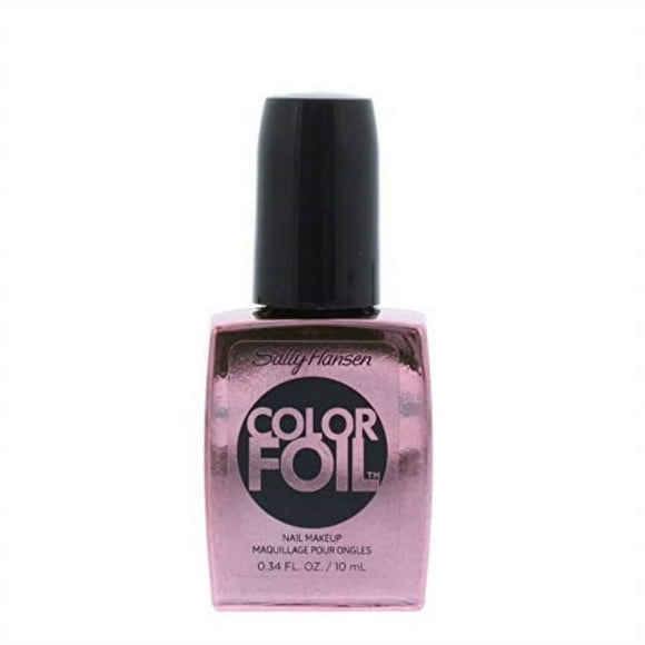 sally hansen color foil metallic chrome nail polish - rose copper by sally hansen