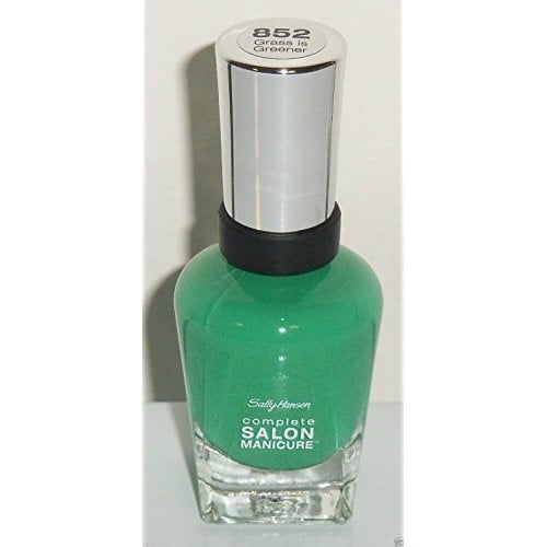 sally hansen complete salon manicure nail polish, #852 grass is greener..