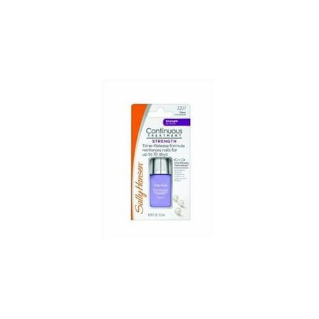 sally hansen continuous treatment, clear, strength formula