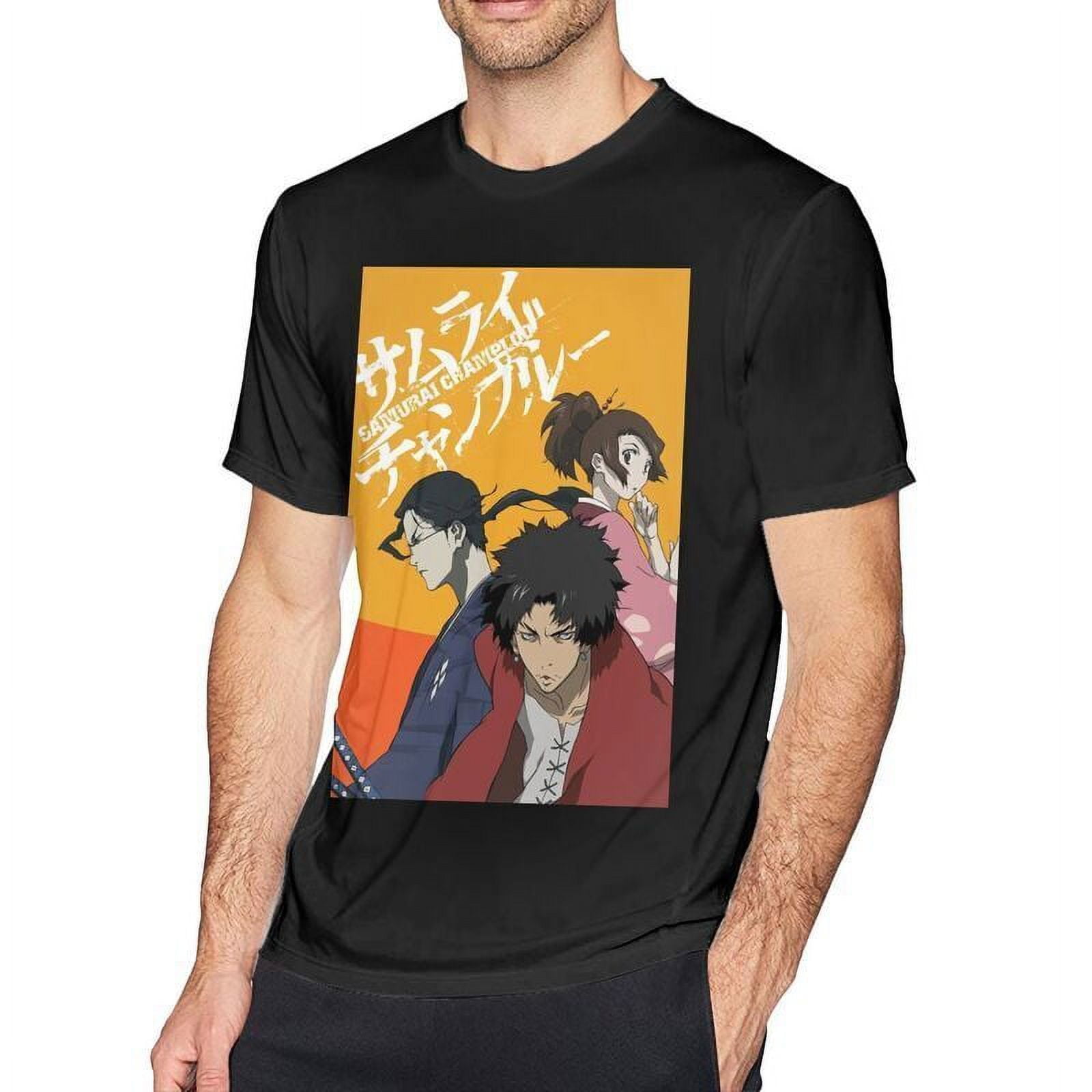samurai champloo T Shirt Men's Short Sleeve Tee