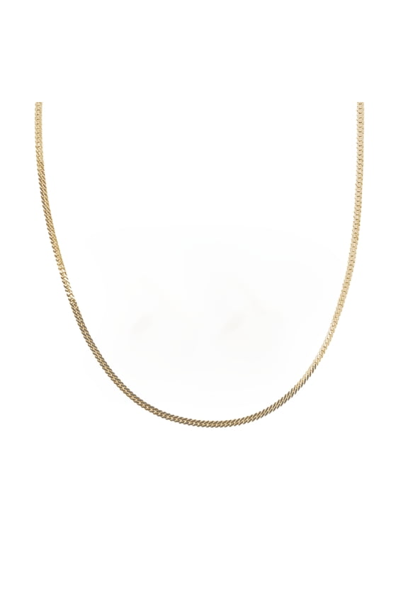 Snake Chain Necklace Gold