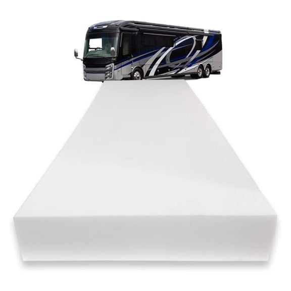 saney 1-8” x 30” x 80” Camper/RV Travel High-Density Bunk Mattress Foam Replacement, Comfortable, Travel Trailer, Certified, Cover Not Included