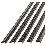 saney 47 in. Decorative Vinyl Outside Corner Trim Smoked Pewter (5 Pack)