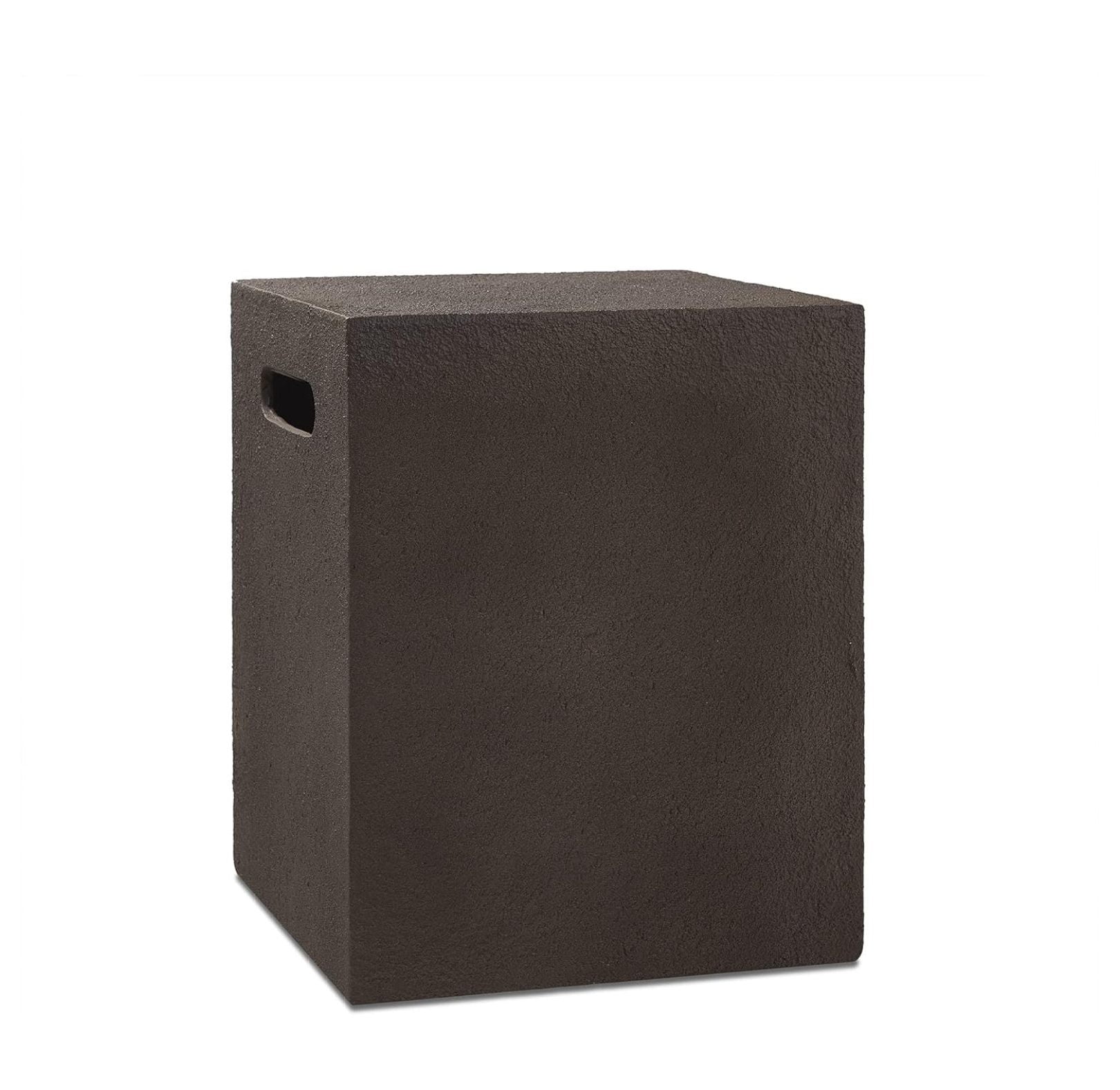 Baltic Kodiak Brown Steel Propane Tank Cover Side Table