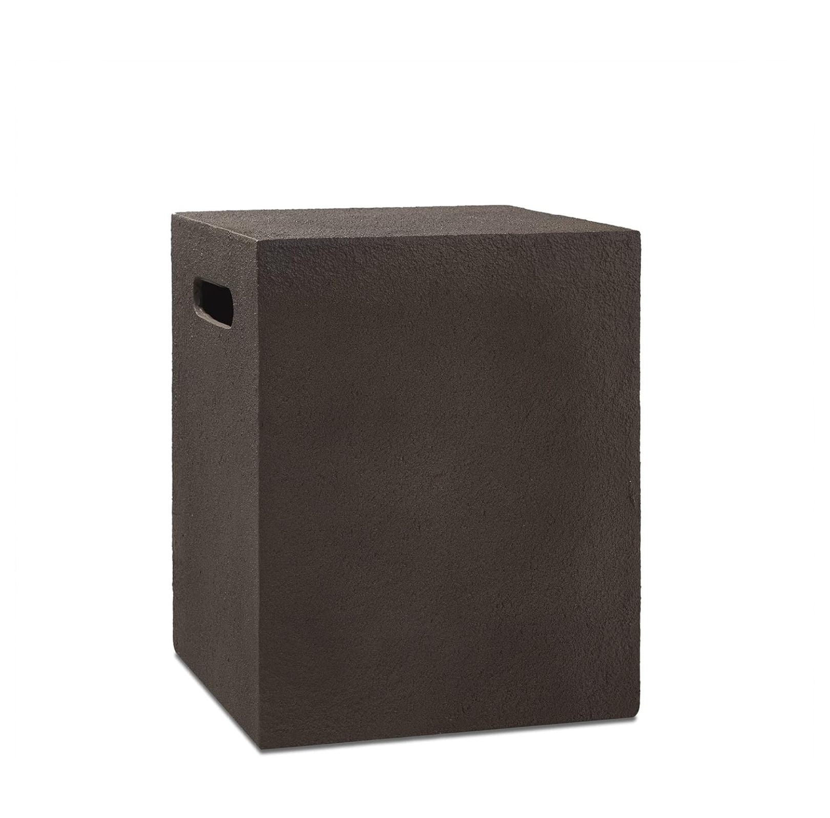 Baltic Kodiak Brown Steel Propane Tank Cover Side Table