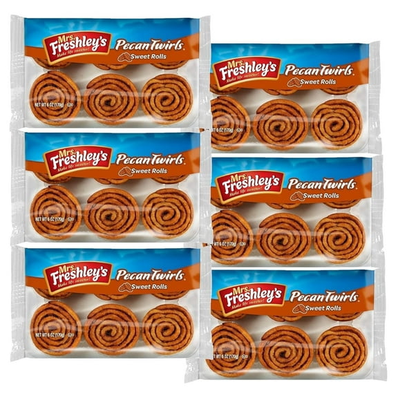 saney Pecan Twirls Sweet Rolls | 36 Count