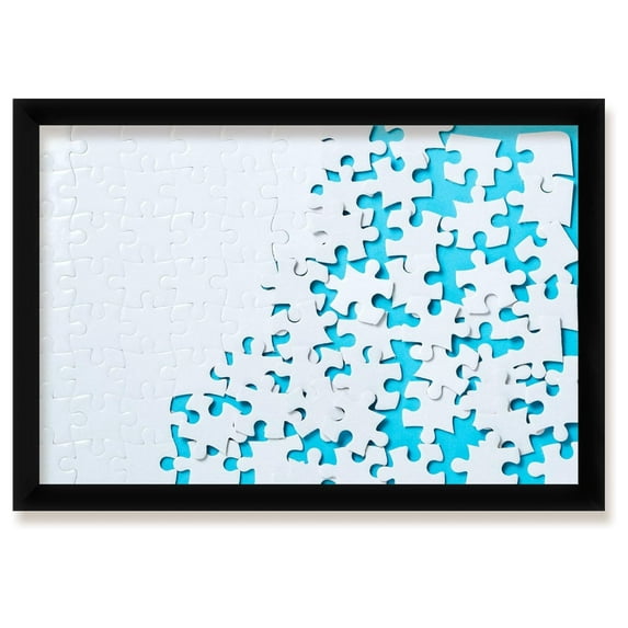 saney Puzzle Frame, Black, 19x13
