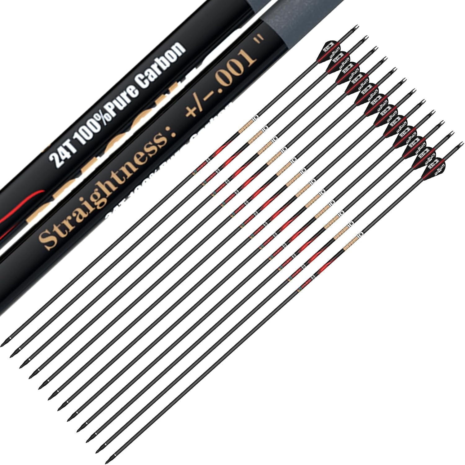 Wicked Ridge Lighted Aluminum Crossbow Arrows, XX75 20 inch