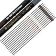 thumbnail image 1 of sanlida 12 PCs, 100% Pure Carbon, 0.001'' Straightness, Dragon 10 Flagship 24T Carbon Hunting Arrows for Compound Bow, Professional Standard Hunting Arrows with Removable Tips, 1 of 7