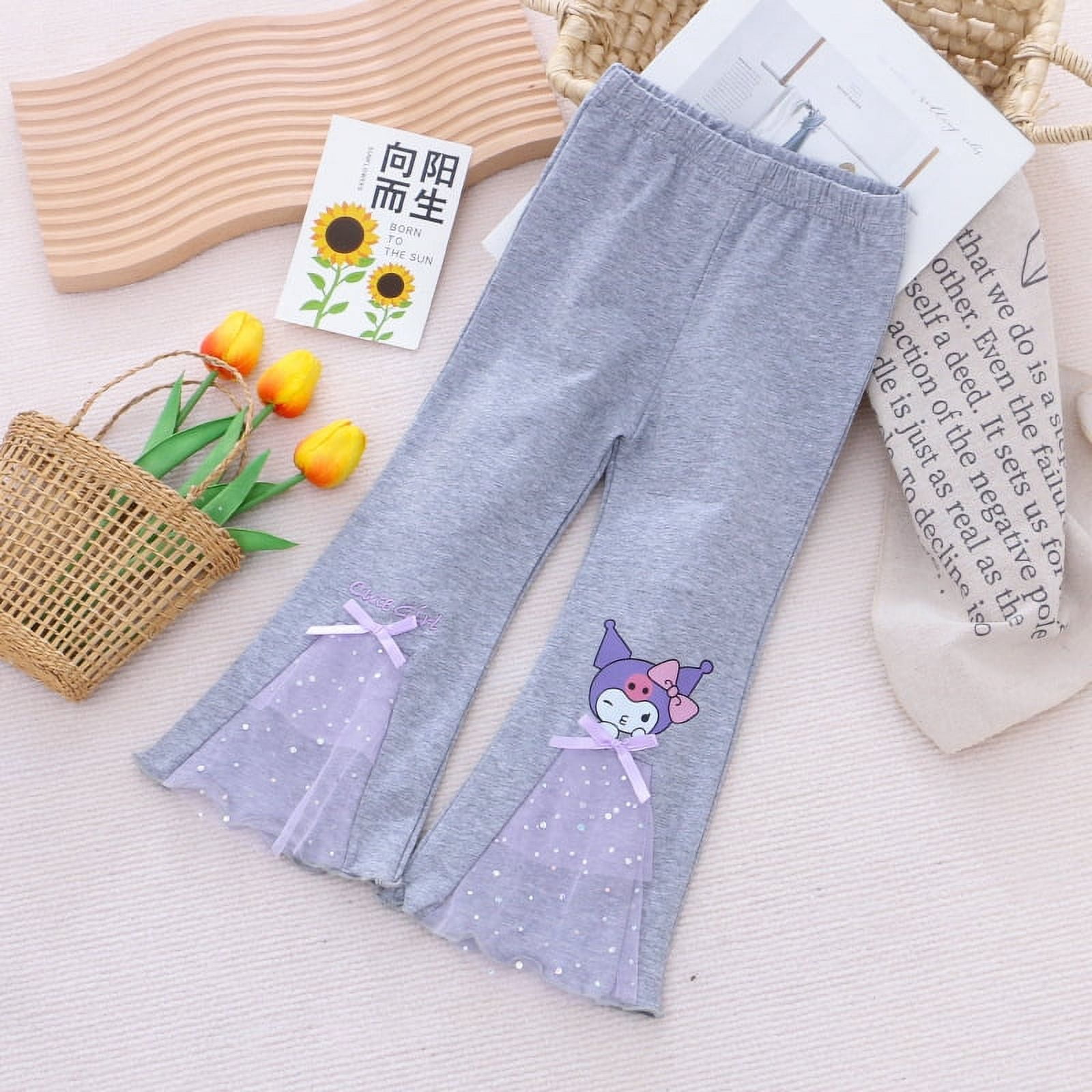 sanrio Cartoon print Spring and Autumn Girl Flared Outerwear ...