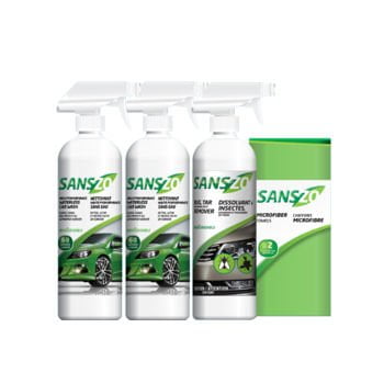 sanszo bug remover (24 oz) - insect cleaner - tar and brake dust - high performance (1)