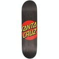 thumbnail image 1 of santa cruz skateboard deck classic dot black 8.25" x 31.83", 1 of 2