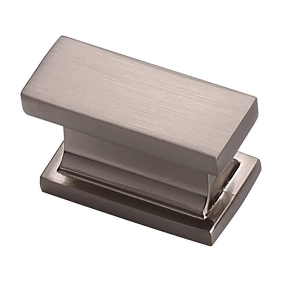 sapphire sp-2891-51-bsn-5 hexa series modern cabinet knob, satin nickel, 5 piece