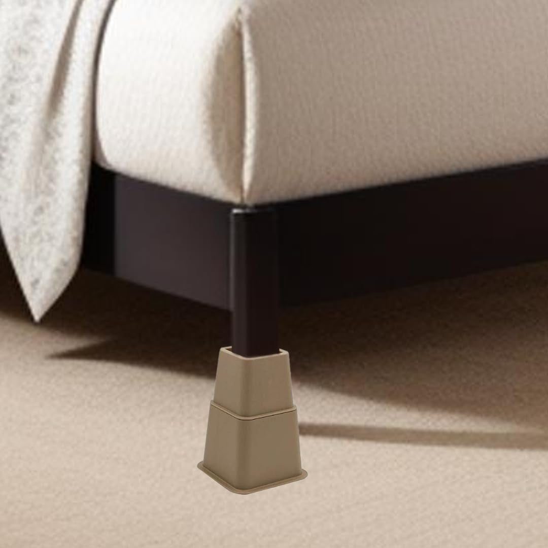 sasyxdc Bed Risers Heavy Duty Plastic 3 5 or 8 Inch Adjustable Risers ...