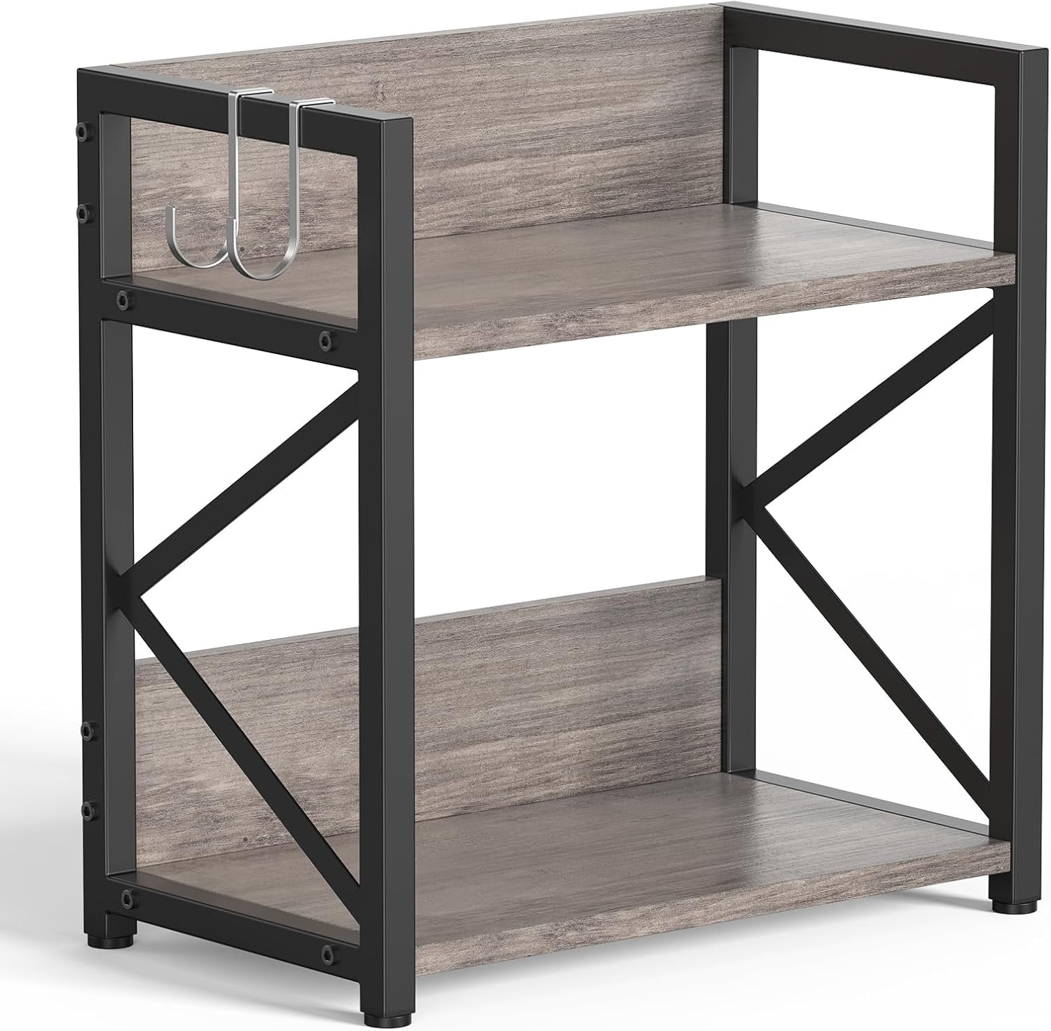Countertop Riser Shelf sasyxdc Kitchen-Countertop-Organizer-Shelf 2 Tier Coffee Bar Station ...