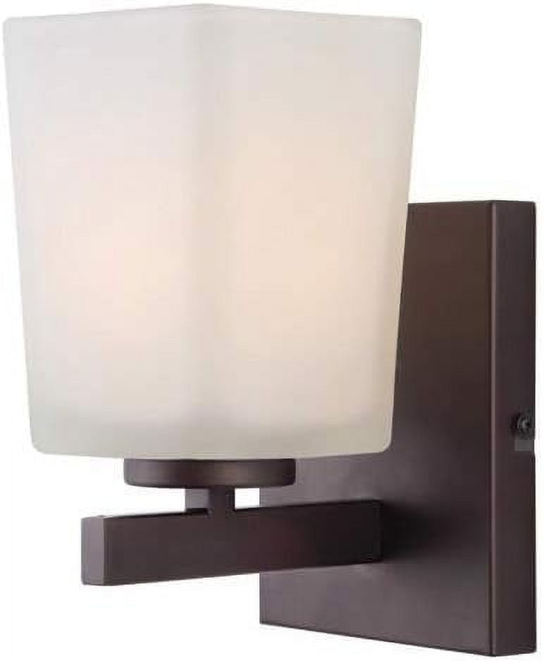 Maxim Essentials 36" Five Light Bathroom Vanity - Marble Glass, Oil Rubbed Bronze, Dimmable - View #2