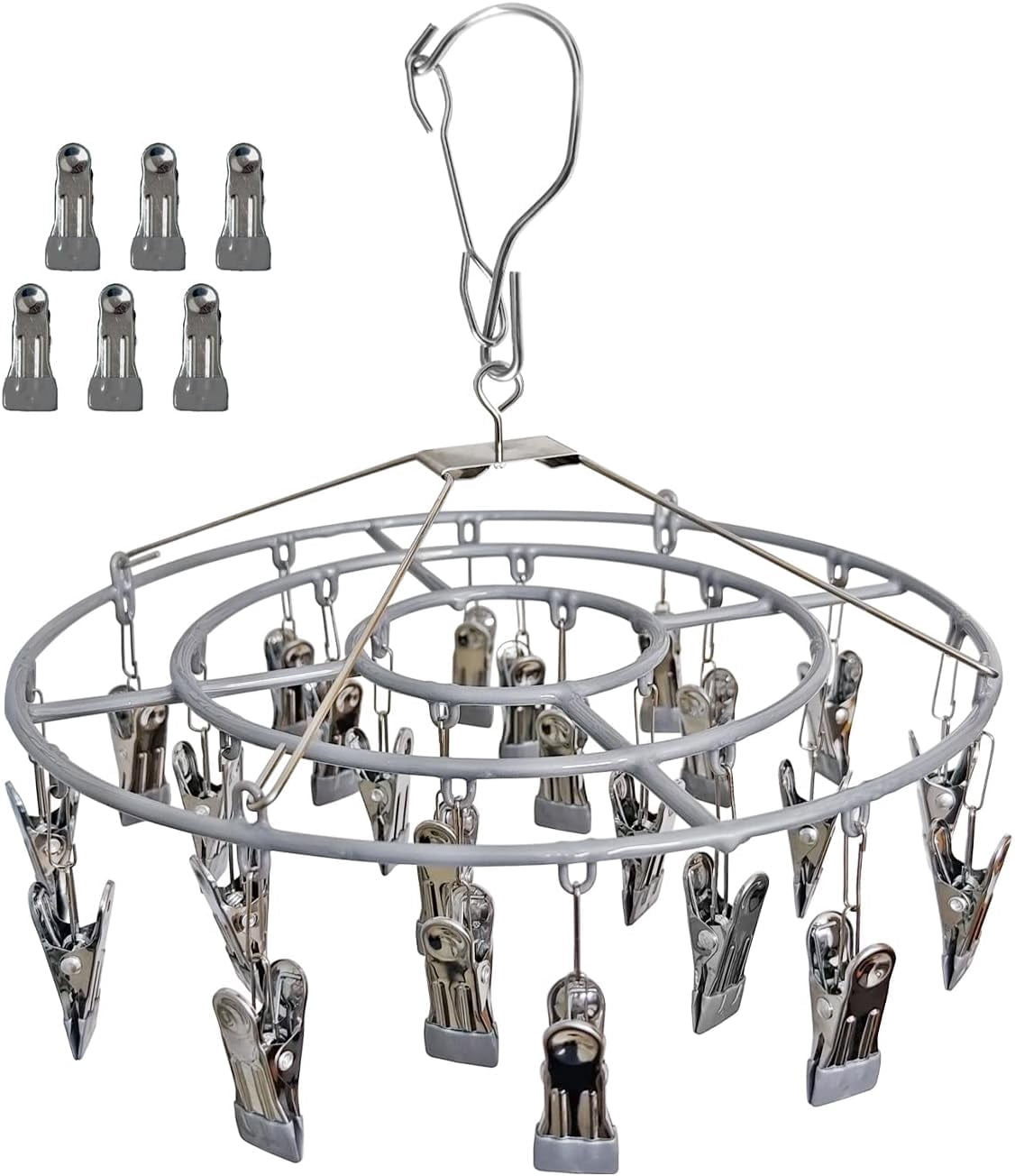 sasyxdc Stainless Steel Laundry Drying Rack Clothing Sock Drip Clothes ...