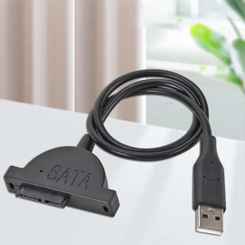 sata 7+6 13pin to usb slim adapter tpe usb2.0 optical drive cable,no