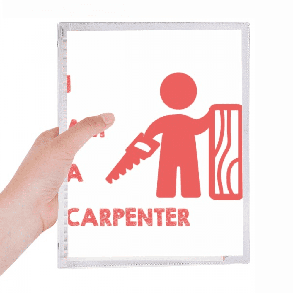 sawboard carpenter job notebook loose diary refillable journal statiry