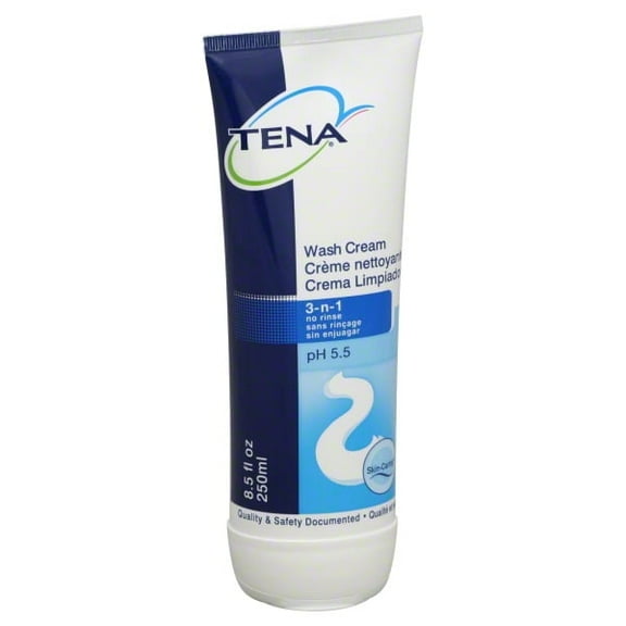 sca personal care tena wash cream, 8.5 fl. oz tube (sq64331) category: skin care