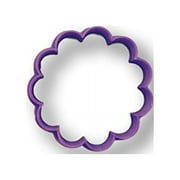 scalloped Round Cookie Cutter 4 Inch- Sharp Edges - Exceptional Quality