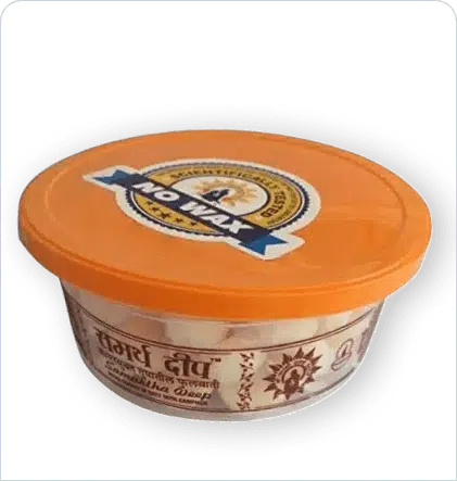 scented Desi Ghee Wicks (60 Pcs)