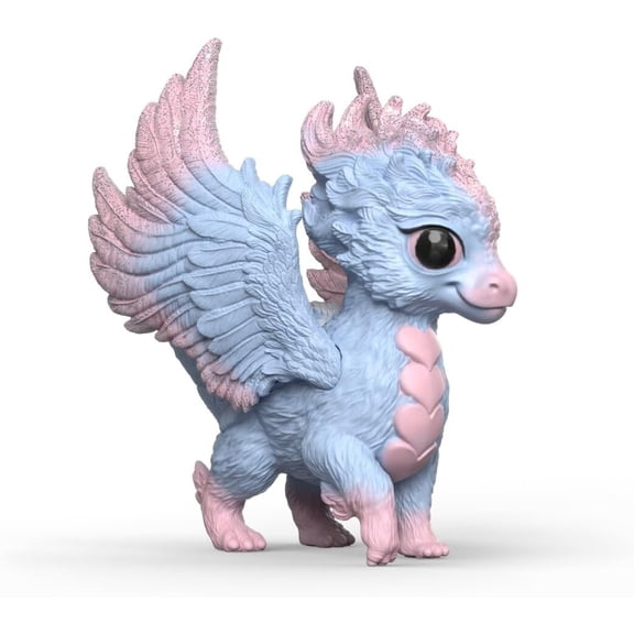 schleich Bayala - Baby Crystal Dragon Figurine Toy - Fantasy Animal Figure for Kids Ages 5+