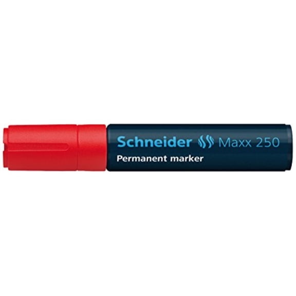 schneider permanentmarker 250 marker 250 rot