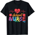 thumbnail image 1 of School Nurse T-Shirt Black X-Large, 1 of 4