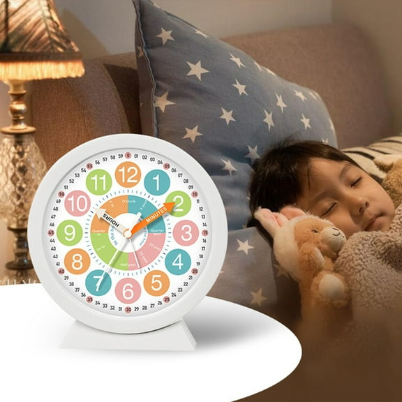 school accessories for kids Student-specific Wake-up Clock For Children Boys And Girls Early Education Learning Silent Alarm Clock Dormitory Desktop Bedroom Small Alarm