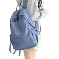 thumbnail image 1 of school backpack womens, causal travel school bags 15.6 inch laptop backpack for student lightweight rucksack water resistant bookbag college men work daypack purple, 1 of 6