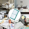 thumbnail image 1 of school office essentials B6 Bill Accordion Bag 13 Compartments Financial VAT Invoice Receipt Bag Transparent Waterproof File Classification Folder Elementos esenciales oficina escuela, 1 of 6
