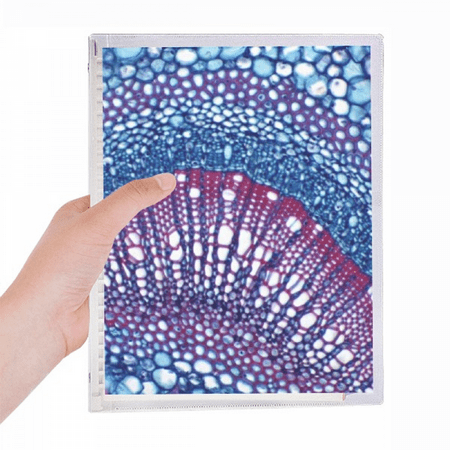 science cell microcosc pattern notebook loose diary refillable journal statiry