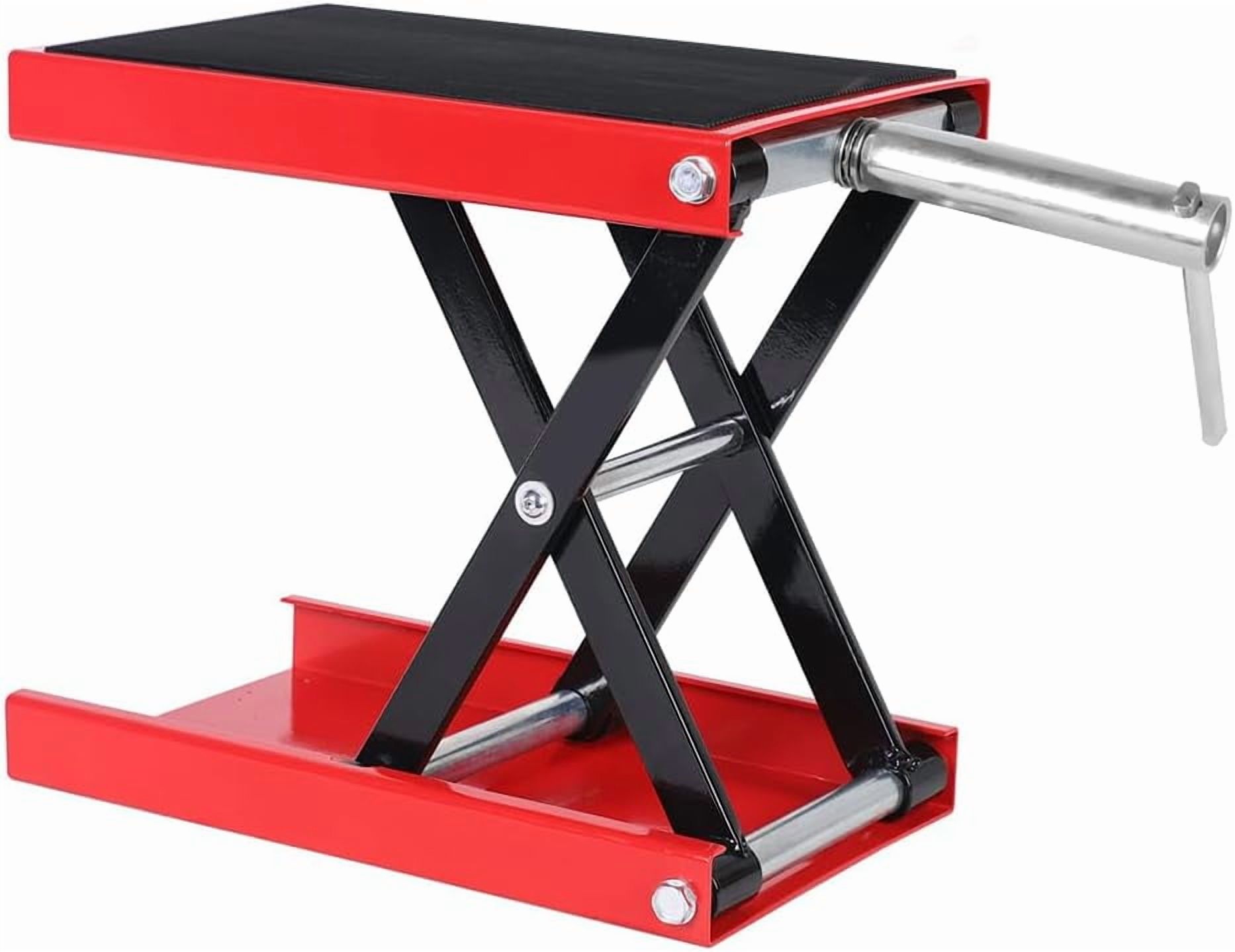 scissor lift/mid rise scissor lift jack (red丨wide丨8099) - Walmart.com
