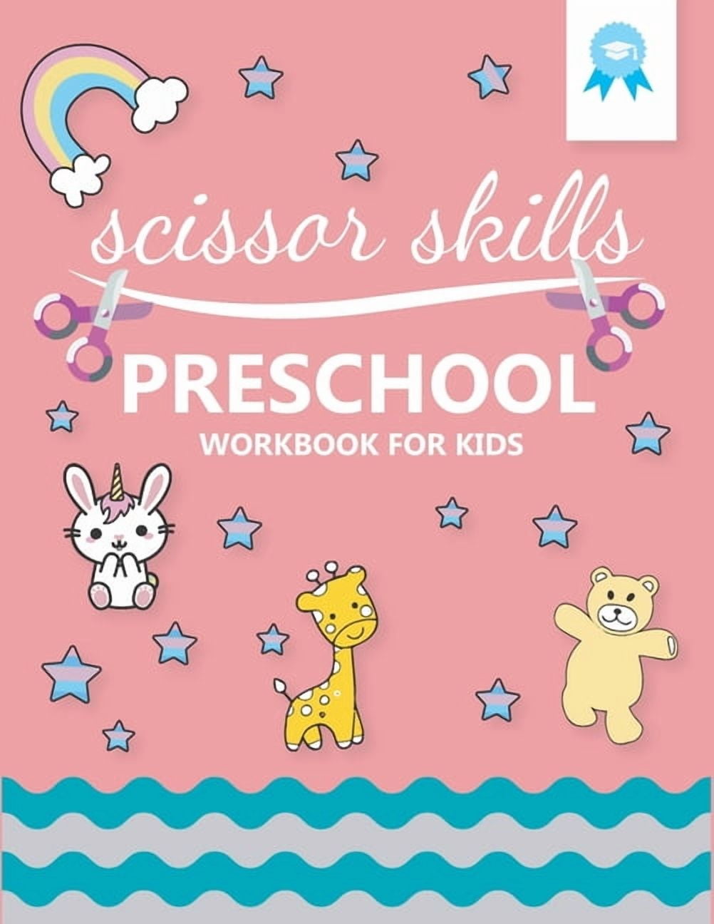 scissor skills preschool workbook for kids: My First Cutting ...