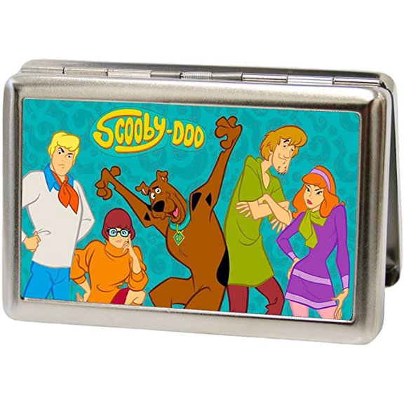 scooby-doo group pose large business card holder
