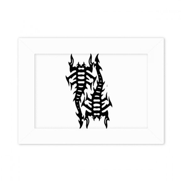 scorpion natural insect pai photo mount frame picture art painting desktop 5x7 inch