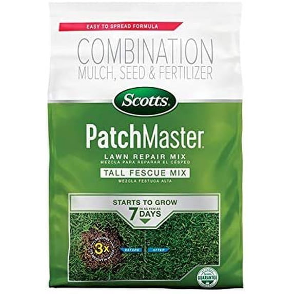 ScottsMiracle-Gro Patch Master Lawn Repair Mix - Tall Fescue, Granules - 4.75-Lbs.