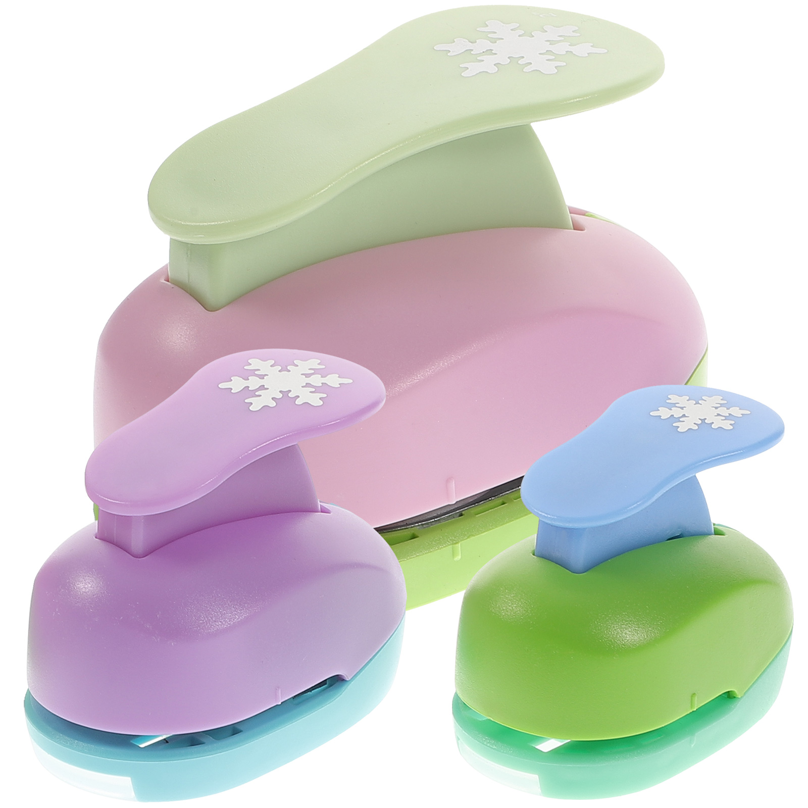 scrapbooking punches 3 Pcs DIY Large Embossing Machine DIY Snowflake