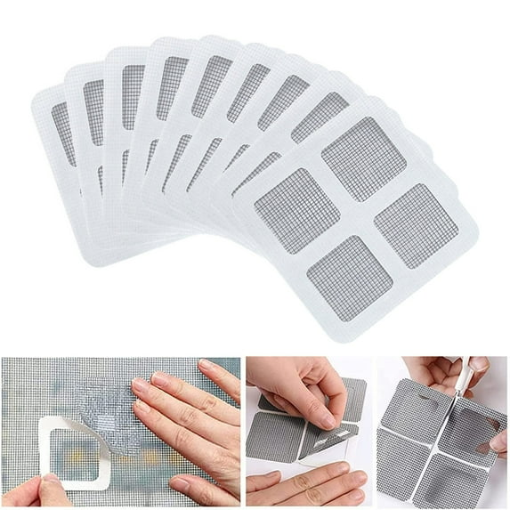 screen door mesh repair kit 9PC Repatching Stickers Adhesive Screen ...