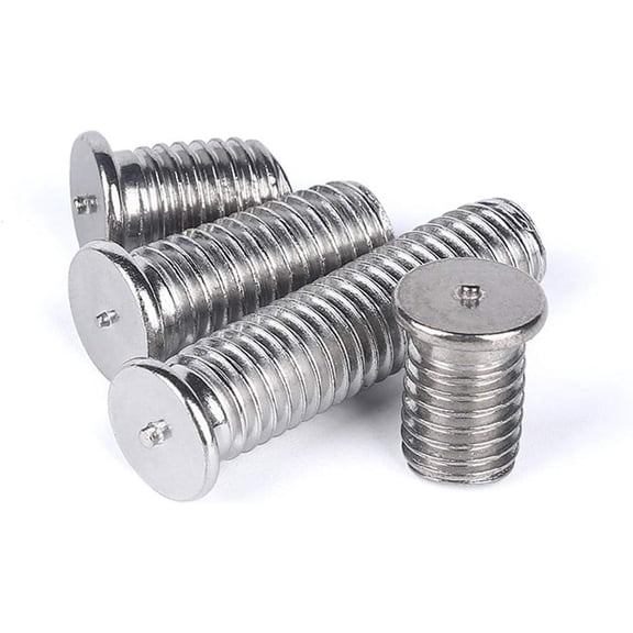 screw Steel Screw assorted screws sheet metal scre 20PCS M4 Special Stainless Steel 304 Screw Welding Screws Spot-Welding Plant Screw Studs GB902 (Color : 6mm, Size : M4) ( Color : 12mm , Size : M4 )