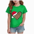 thumbnail image 1 of sdbrld 12 18 24 Months Baby Girls Christmas Shirts for 1T 2T Toddler Cute Short Sleeve Xmas Holiday Graphics Tee Tops Sizes 1-2 Years, 1 of 4