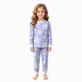 thumbnail image 1 of sdbrld Girls Christmas Pajamas PJS Set Sleepwear Long Sleeve Jammies for Kids Nightwear Loungewear Sizes 5-6 Years, 1 of 9