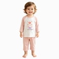 thumbnail image 1 of sdbrld Unisex Kids 3D Cartoon Print Two Piece Casual Suit Round Neck Long Sleeve Top Regular Long Pants,Sizes 120, 1 of 8