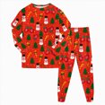 thumbnail image 1 of sdbrld Unisex Toddler Kids Christmas Matching Pajamas Outfit Sets for Boys Girls Holiday Sleepwear Top and PJs Pants 2Pcs Sets Hot Pink Sizes 2-3 Years, 1 of 9